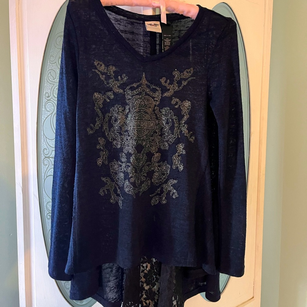 Harley-Davidson lightweight sweater. Sz M